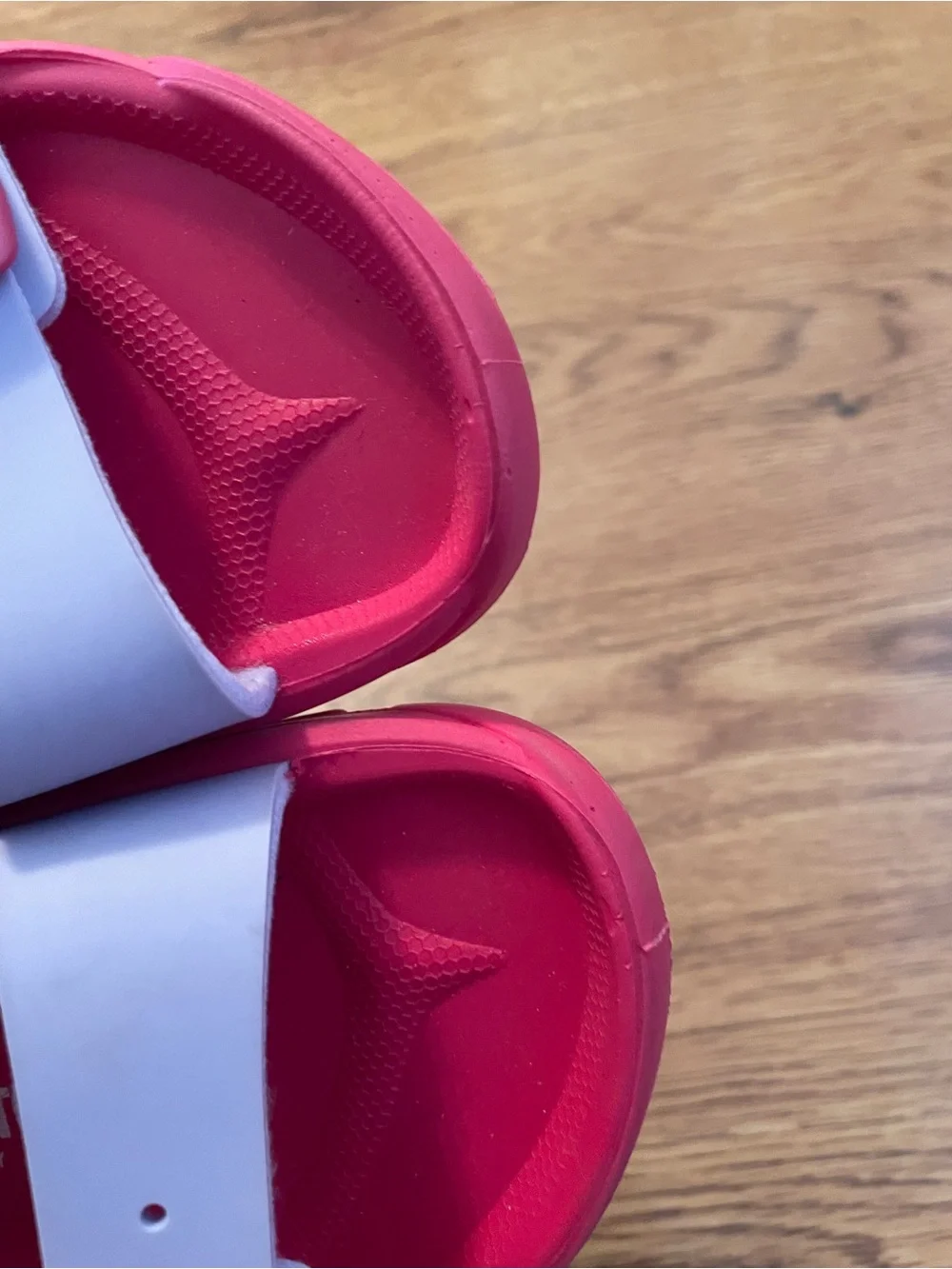 Birkenstock Kids Two-Strap EVA Sandals in Pink and Light Purple